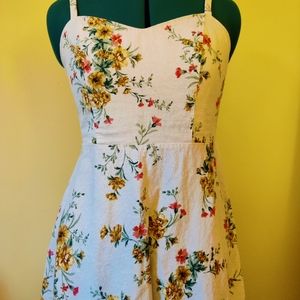 Old Navy Linen Blend Dress